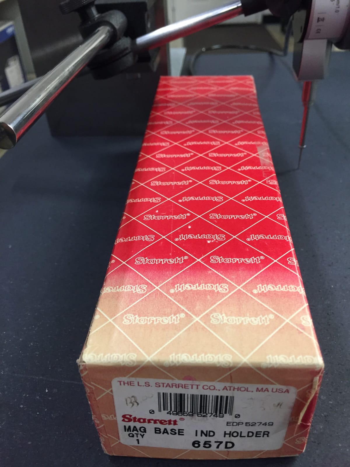 Starrett Magnetic Base Indicator Holder, Complete Set customer photo 2