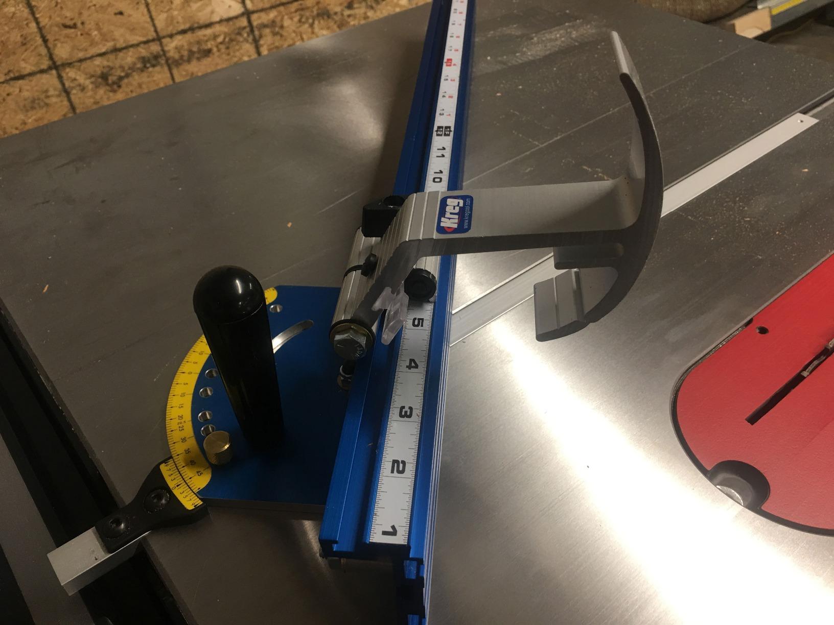 Kreg Precision Miter Gauge System, Table Saw Miter Gauge, KMS7102 customer photo 2