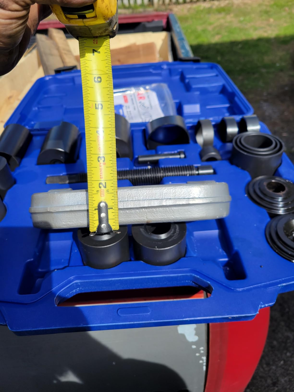 Astro Pneumatic Tool 7897 21Pc Ball Joint Service Tool and Master Adapter Set customer photo 2