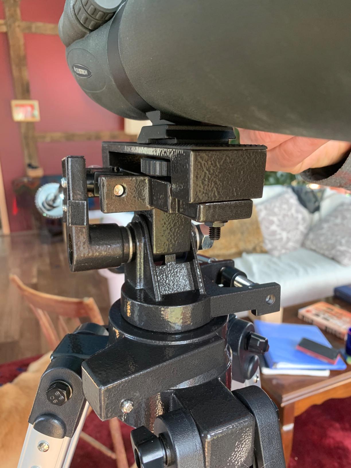 Celestron Heavy-Duty Alt-Azimuth Tripod for Spotting Scopes & Telescopes customer photo 2