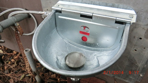Little Giant® Galvanized Steel Automatic Stock Waterer | Automatic Livestock Water for Cattle customer photo 2