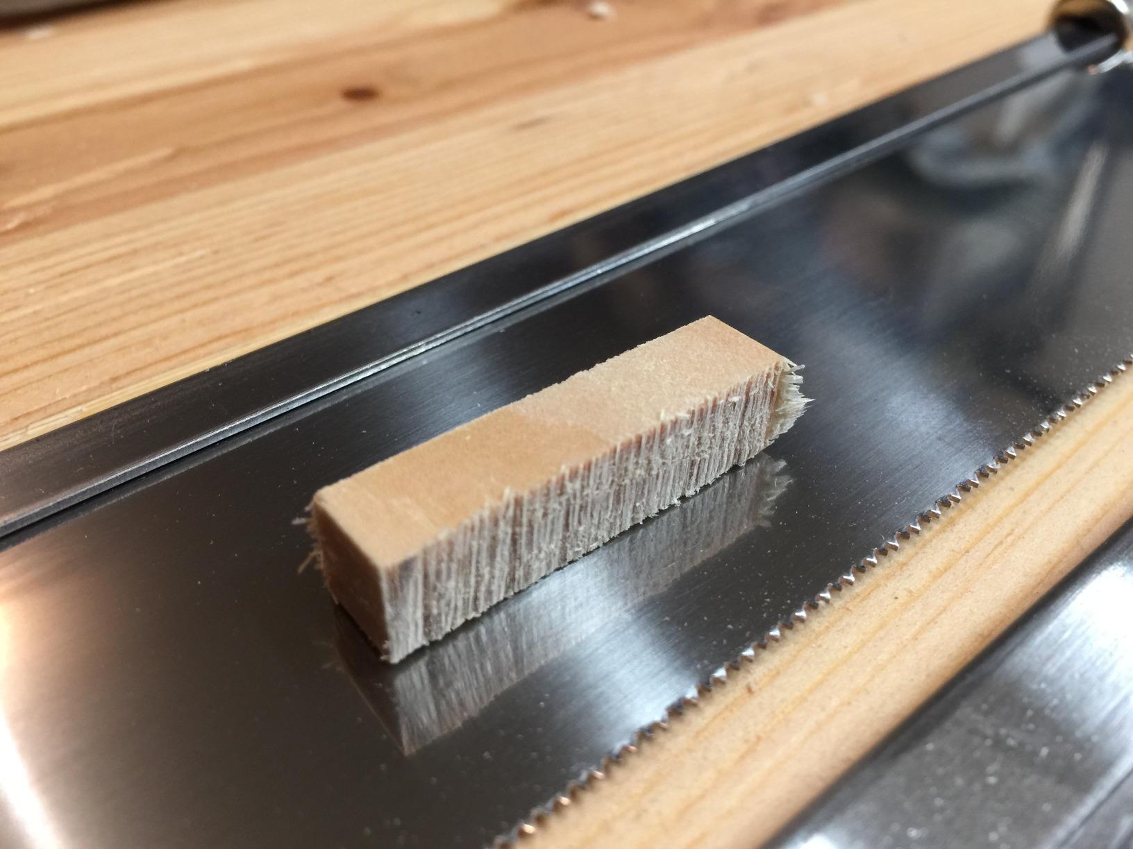 Zona 35-380 Thick Dovetail Saw, 18 TPI, 020-Inch Kerf, Blade Length 8-Inch, Cut Depth 1-3/4-Inch, Silver customer photo 1