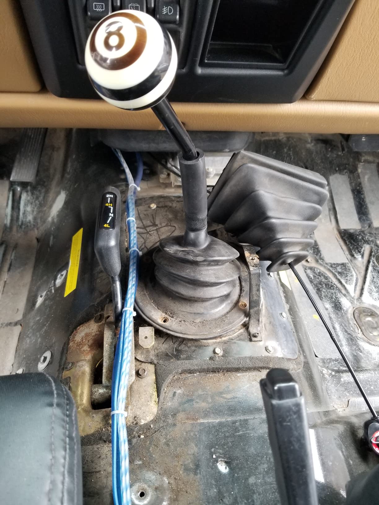 B&M 45059 Precision Sport Shifter , Blue customer photo 2
