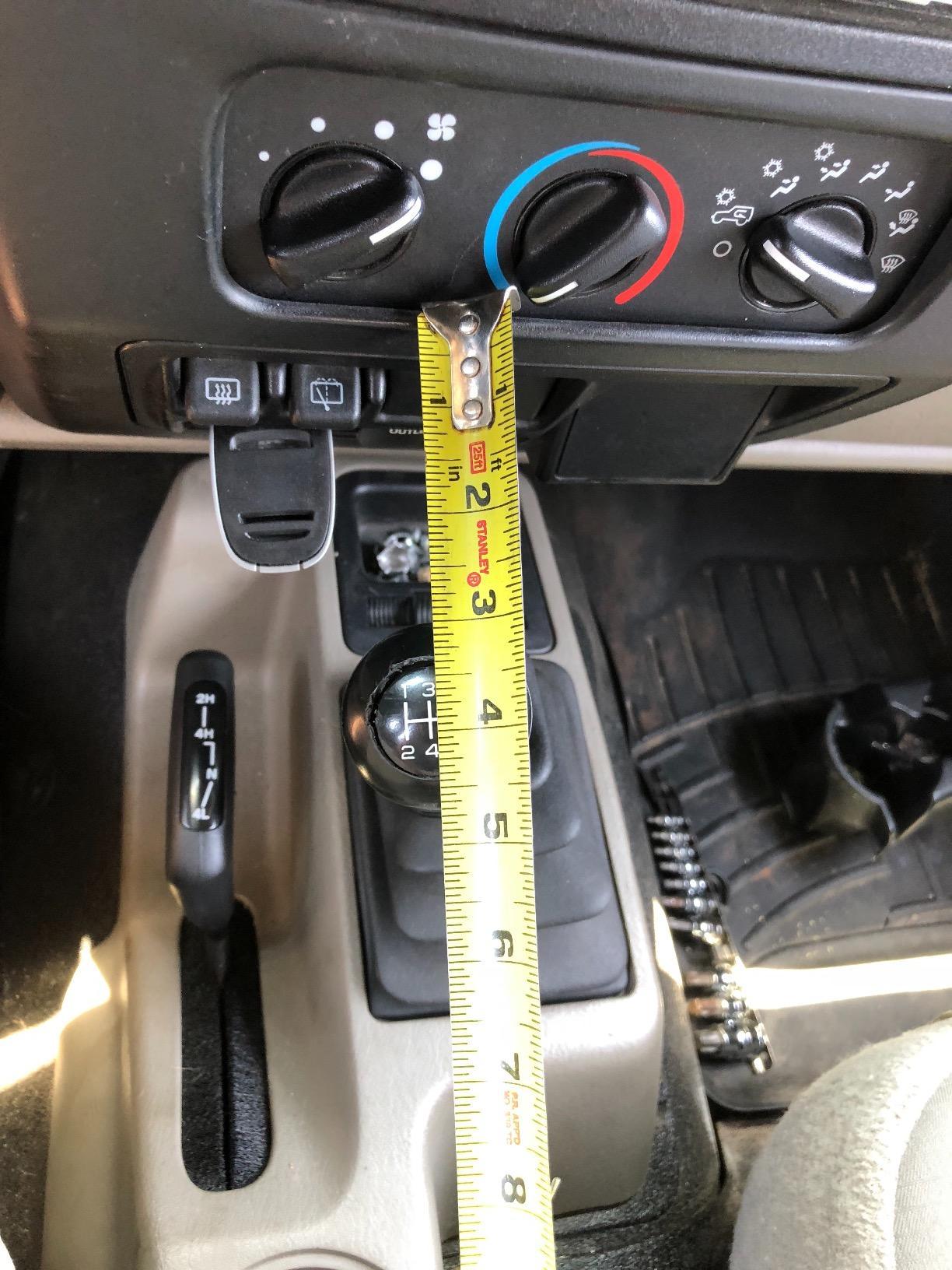 B&M 45048 Precision Sport Shifter for Jeep Wrangler , Gray customer photo 1