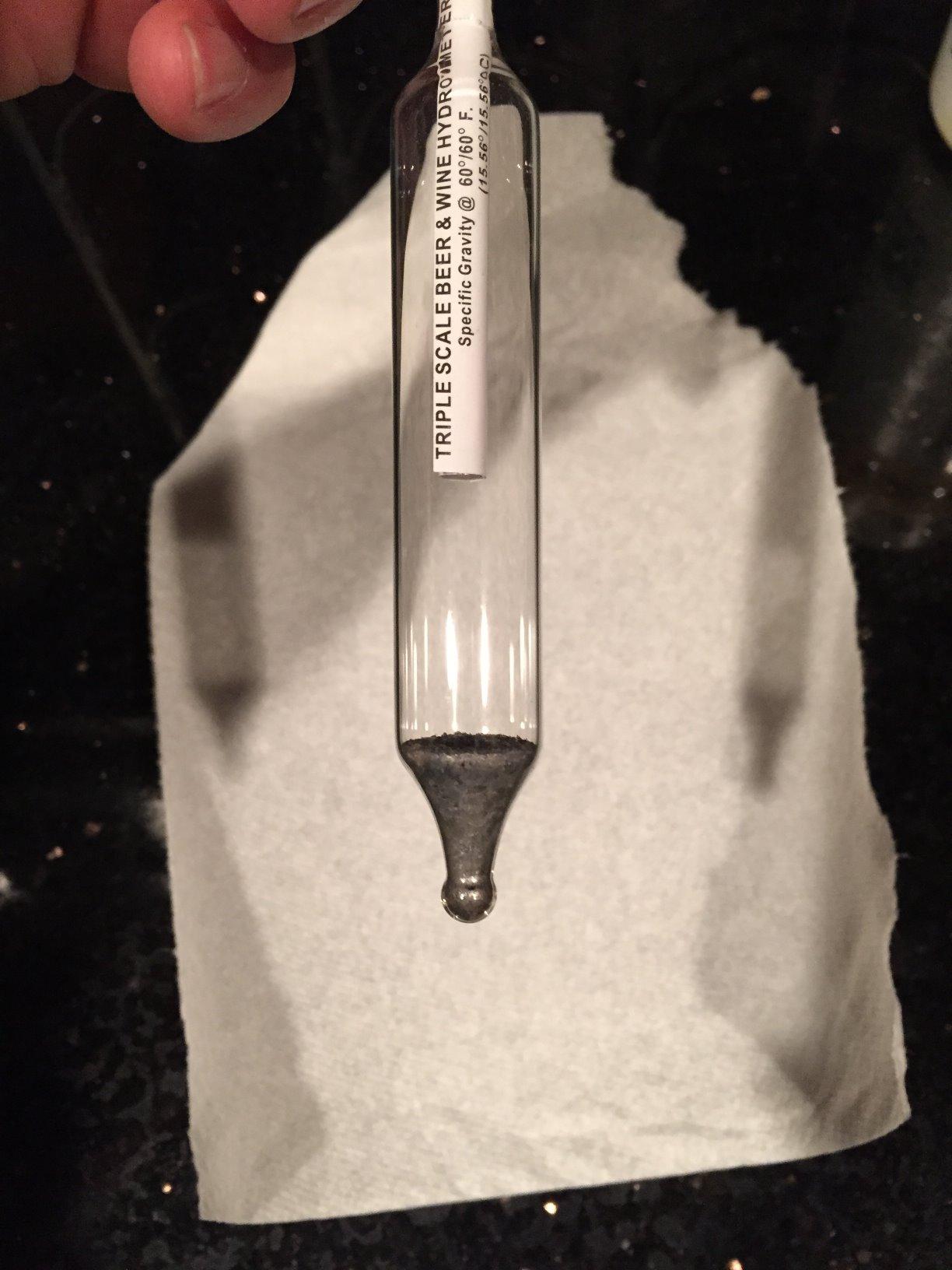 FastRack Triple-Scale Hydrometer - ABV Hydrometer - Specific Gravity Hydrometer to accurately Test ABV and the Specific Gravity of Your Wine, Beer, Mead or Kombucha customer photo 1