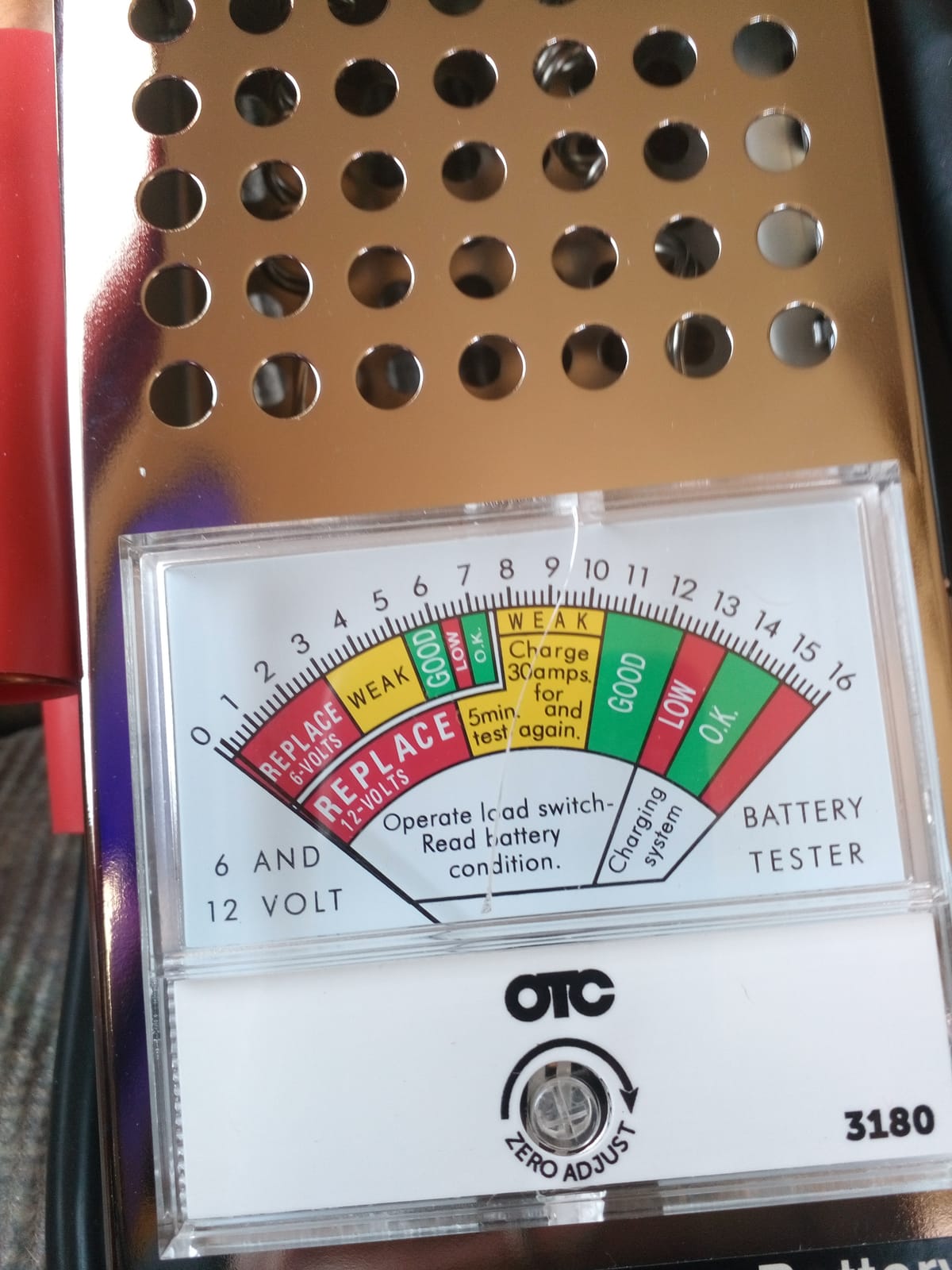 OTC 3180 100 Amp Battery Load Tester - 6V and 12V Compatible customer photo 1