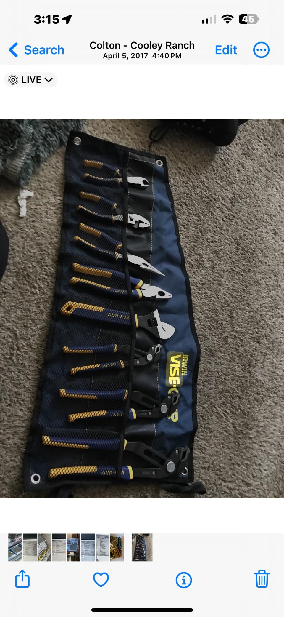 IRWIN Tools VISE-GRIP GrooveLock Pliers Set, 8 Piece, 2078712 customer photo 1