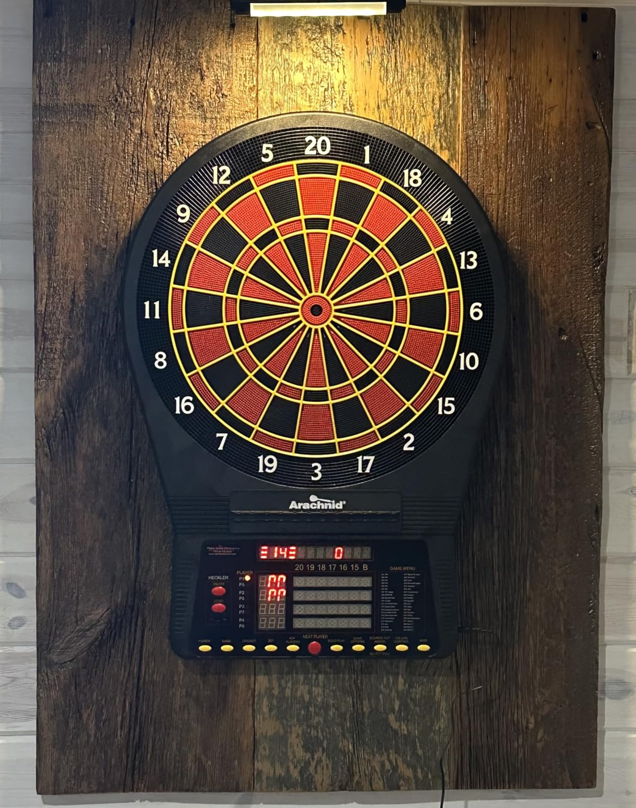 Arachnid Cricket Pro Tournament-Quality Electronic Dartboard up to 40 Games and 315 Variations (Including Popular Cricket Modes) customer photo 2