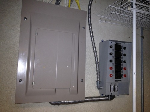 Reliance Controls 31410CRK Pro/Tran 10-Circuit 30 Amp Generator Transfer Switch Kit,Gray customer photo 1