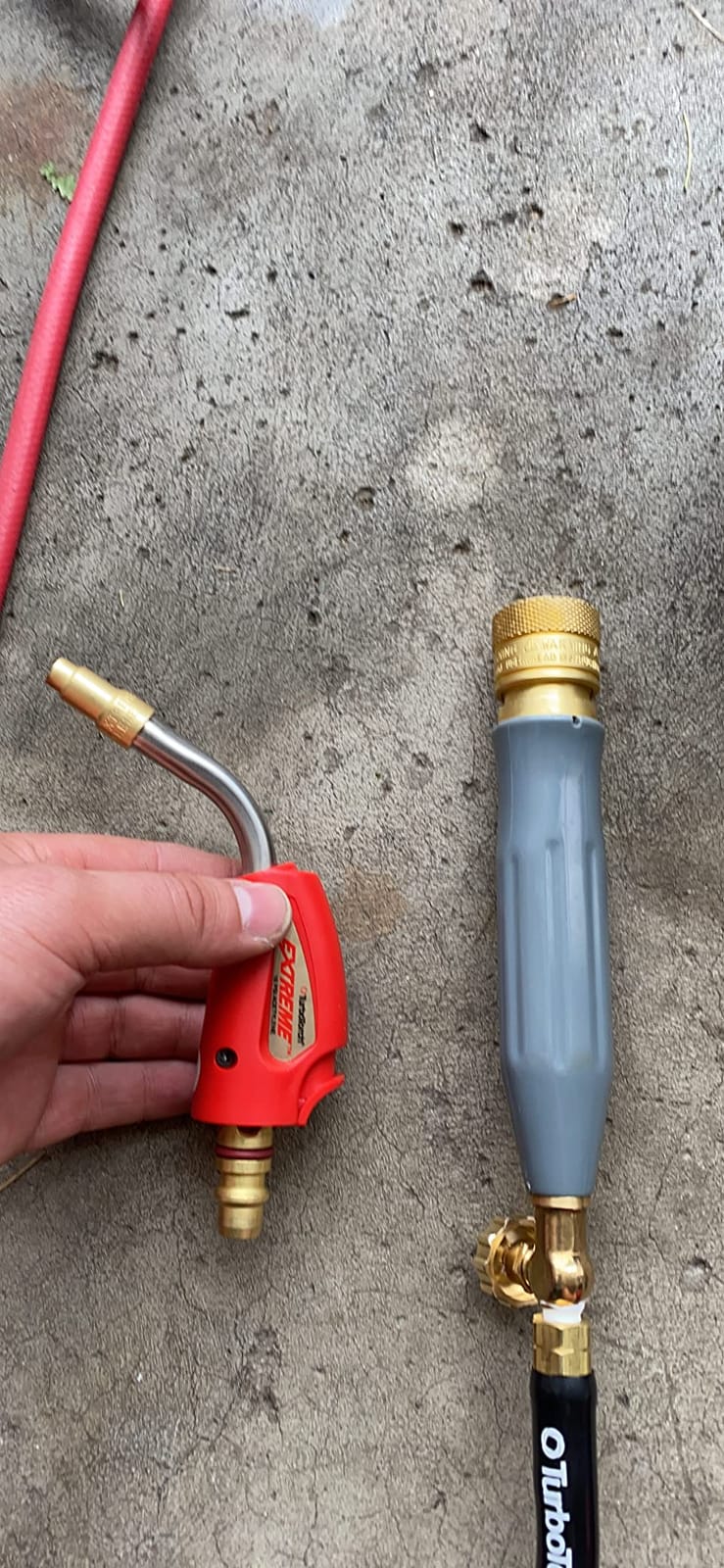 TURBOTORCH 0386-0832 PL-5ADLX-MC Self-Lighting Torch Kit, Air Acetylene, Extreme Swirl Technology, Soft Solder to 4