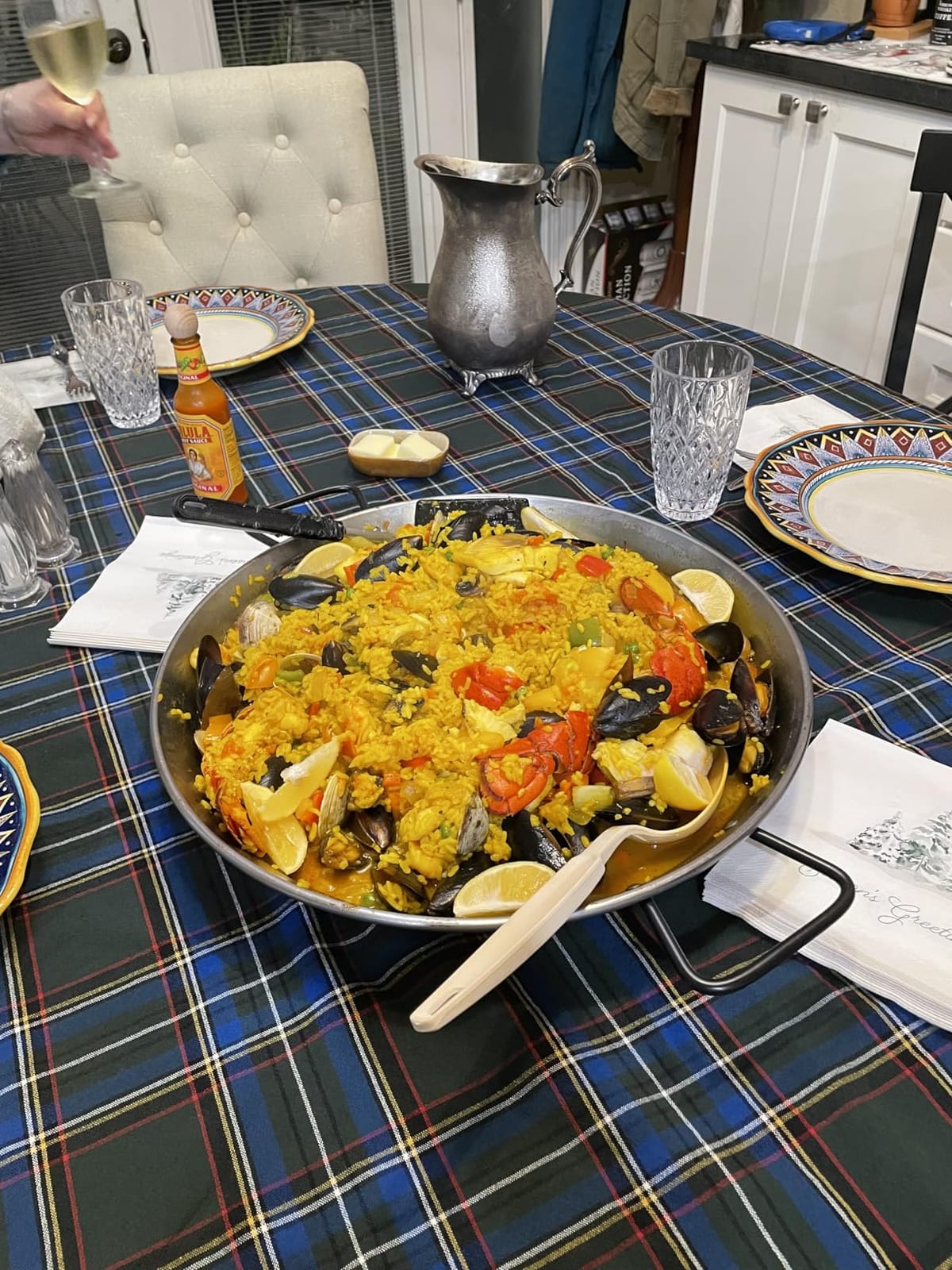 Garcima 16-Inch Pata Negra Restaurant Grade Paella Pan, 40cm customer photo 2