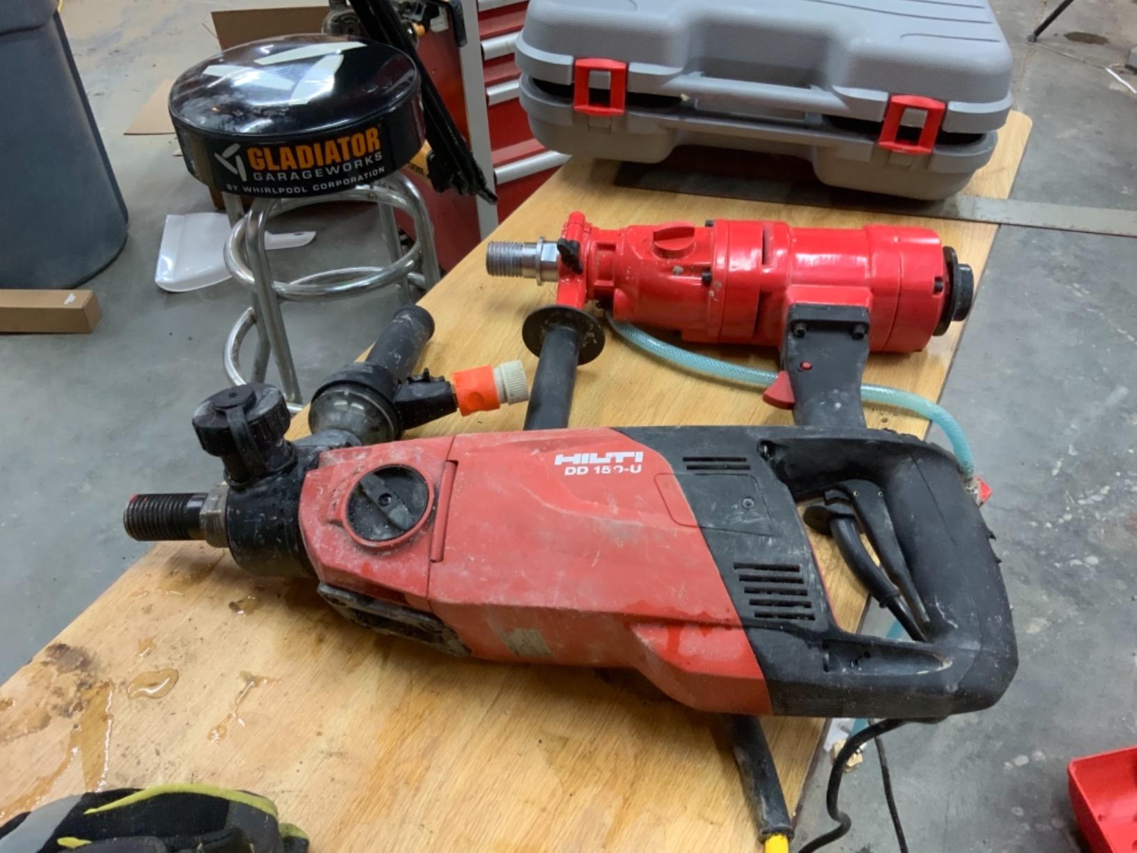 BLUEROCK Model 4Z1 2-Speed Concrete Coring Drill with Carrying Case customer photo 1
