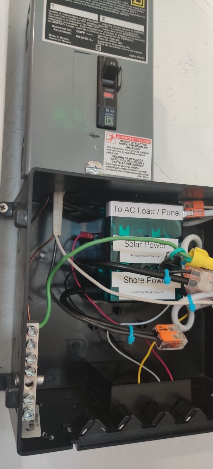 Go Power TS-30 30 Amp Automatic Transfer Switch, Dual Source Compatibility, Generator Delay Switch, Easy Installation, Compact Design customer photo 1