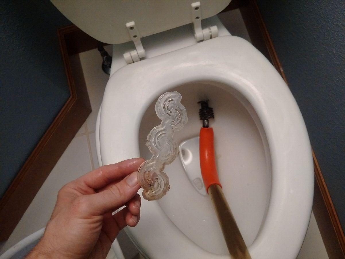 RIDGID 59802 K-6DH Hybrid Toilet Snake Auger with 6' Heavy-Duty Drop Head Tri-Wrap Cable, Manual or Cordless Drill Operated Plumbing customer photo 2