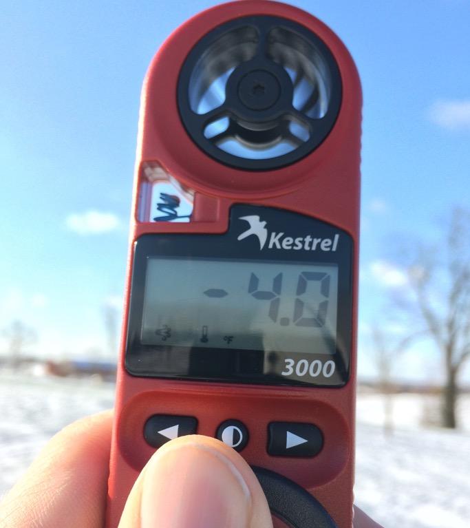Kestrel 3000 Pocket Weather Meter / Heat Stress Monitor customer photo 1