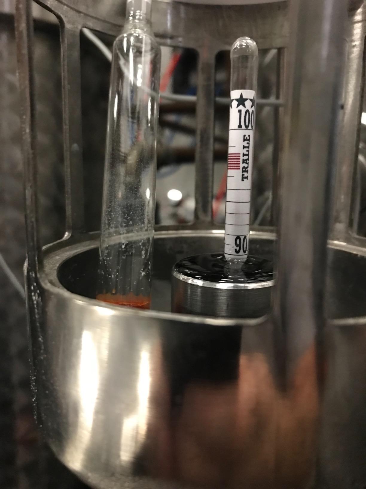 USA-Made Alcohol Hydrometer Tester 0-200 Proof & Tralle Pro Series Traceable - Distilling Moonshine Alcoholmeter for Proofing Distilled Spirits customer photo 2