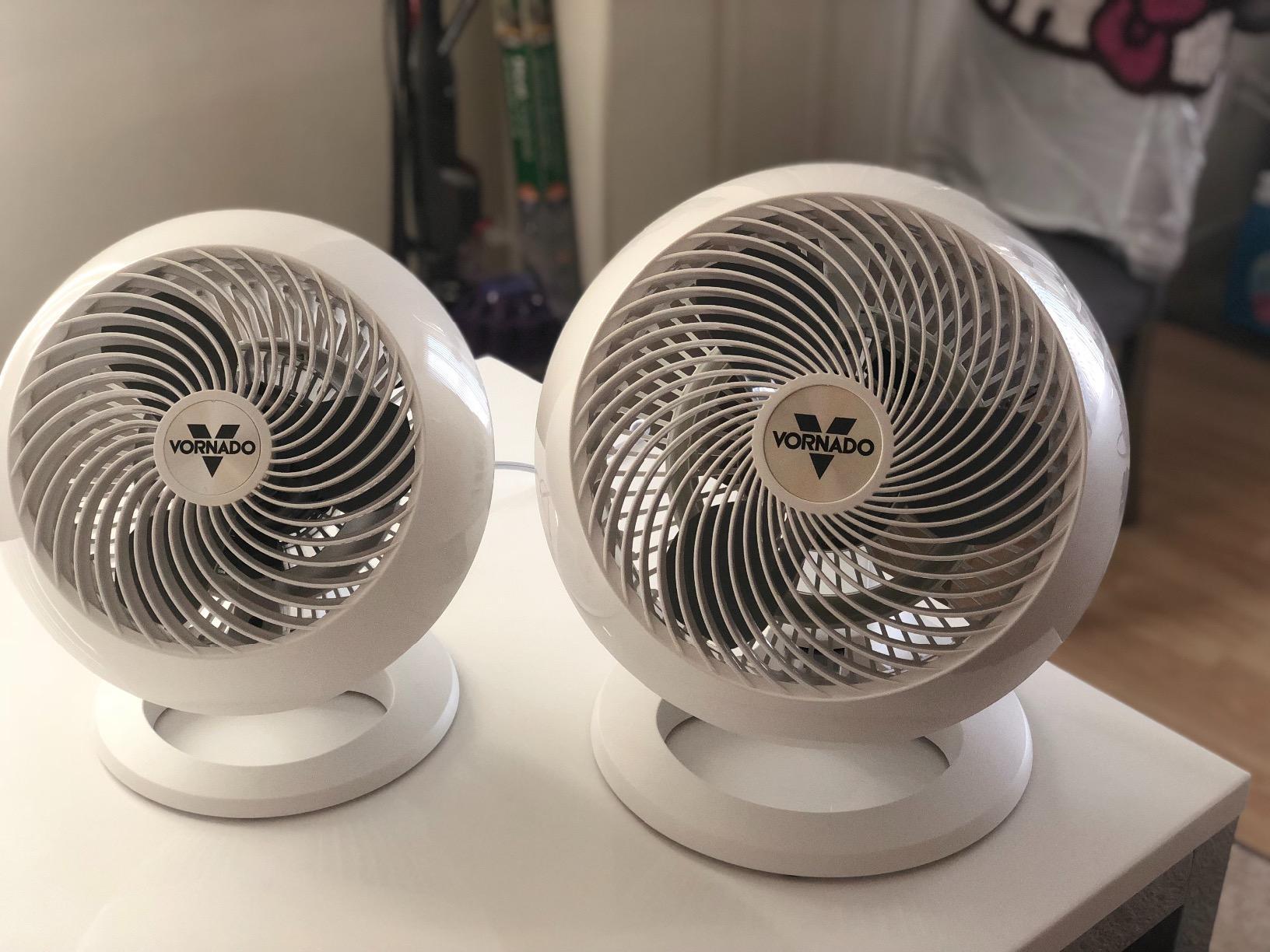 Vornado 660 Large Air Circulator Fan, 4 Speed, Adjustable Tilt, Black customer photo 1