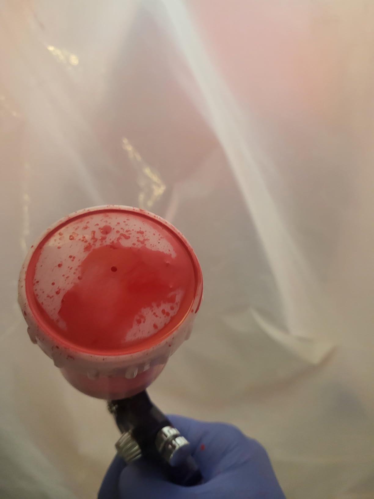NEIKO 31207A HVLP Mini Gravity Feed Air Spray Paint Gun | 1.0 mm Nozzle Size | 125 cc customer photo 2