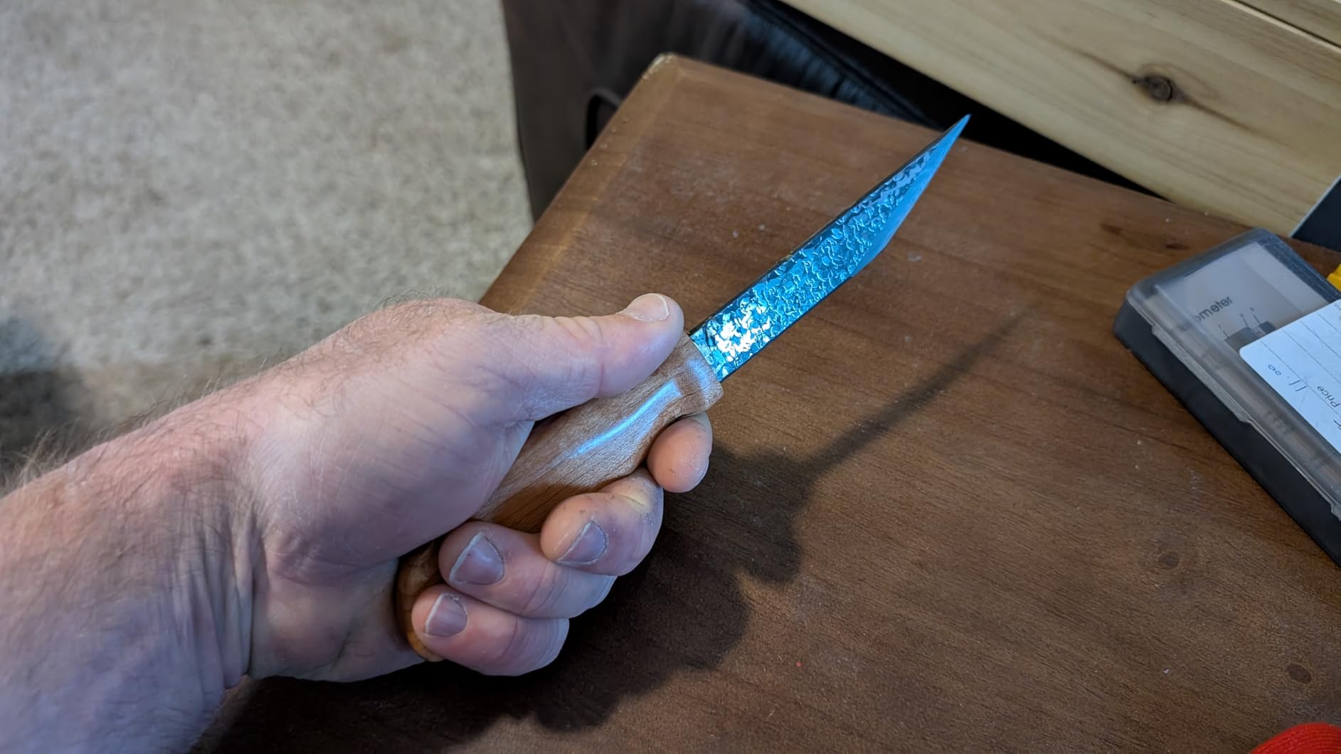 KAKURI Kiridashi Knife 18mm, Right-Handed Woodworking Marking Knife customer photo 2