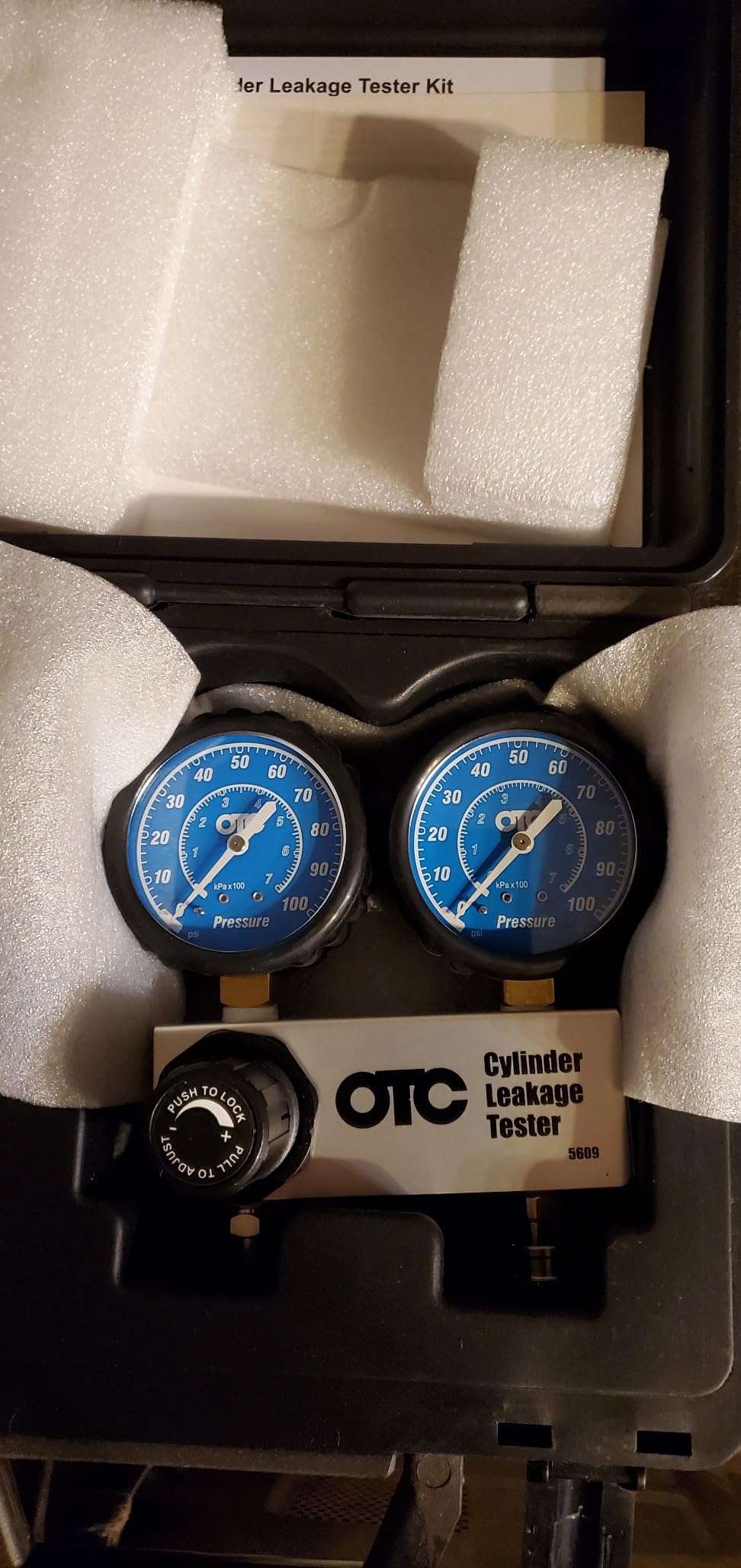 OTC 5609 Cylinder Leakage Tester Kit with Storage Case customer photo 1