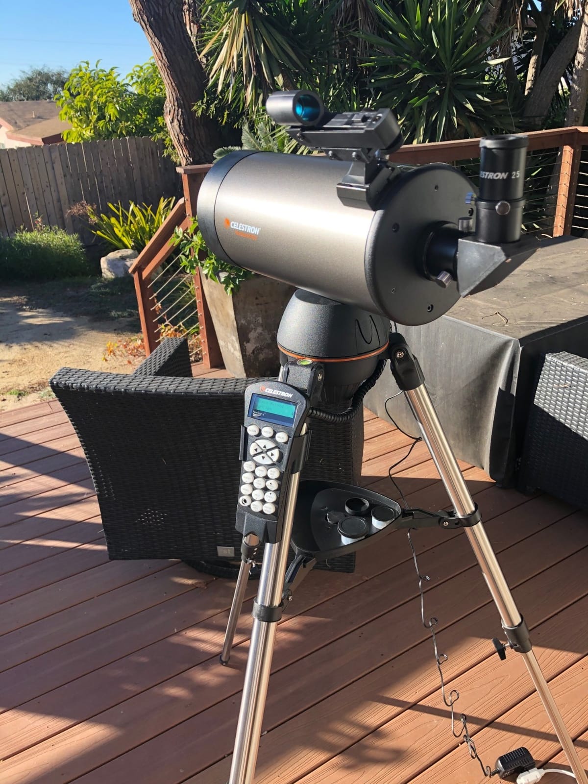 Celestron NexStar 127SLT Maksutov-Cassegrain Computerized GoTo Telescope | Sharp High-Contrast Moon & Planet Views, Easy-to-Use SkyAlign Technology, Great for Backyard Stargazing & Camping, Portable customer photo 2