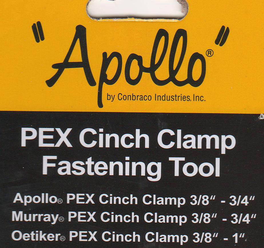 Apollo PEX 69PTKG1096 3/8-inch - 1-inch Stainless Steel Pinch Clamp Tool customer photo 1
