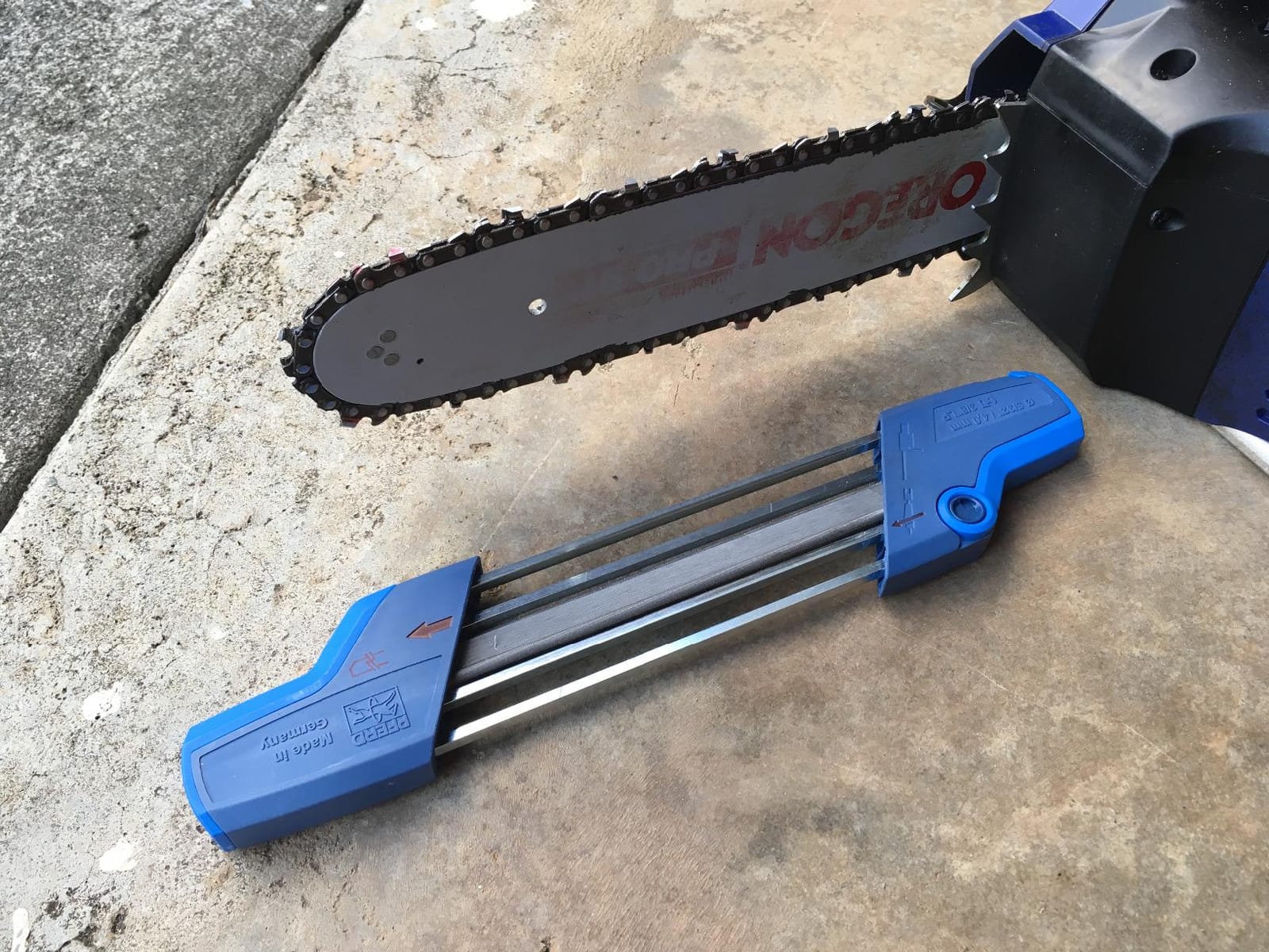 PFERD TOOLS Chain Saw Sharpener CS-X, 7/32 inch File - Part 17304 customer photo 2