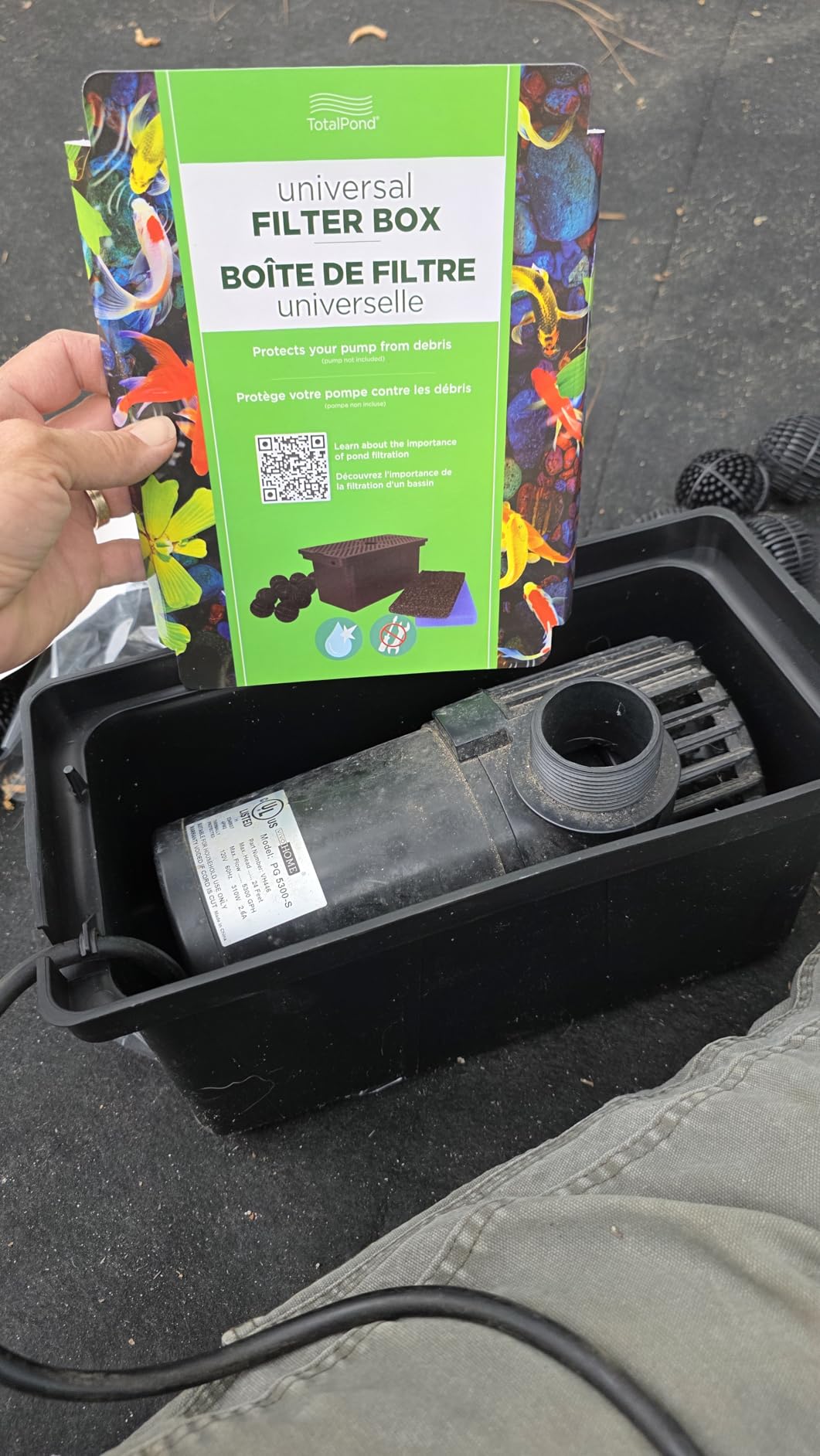 TotalPond Universal Pump Filter Box customer photo 2