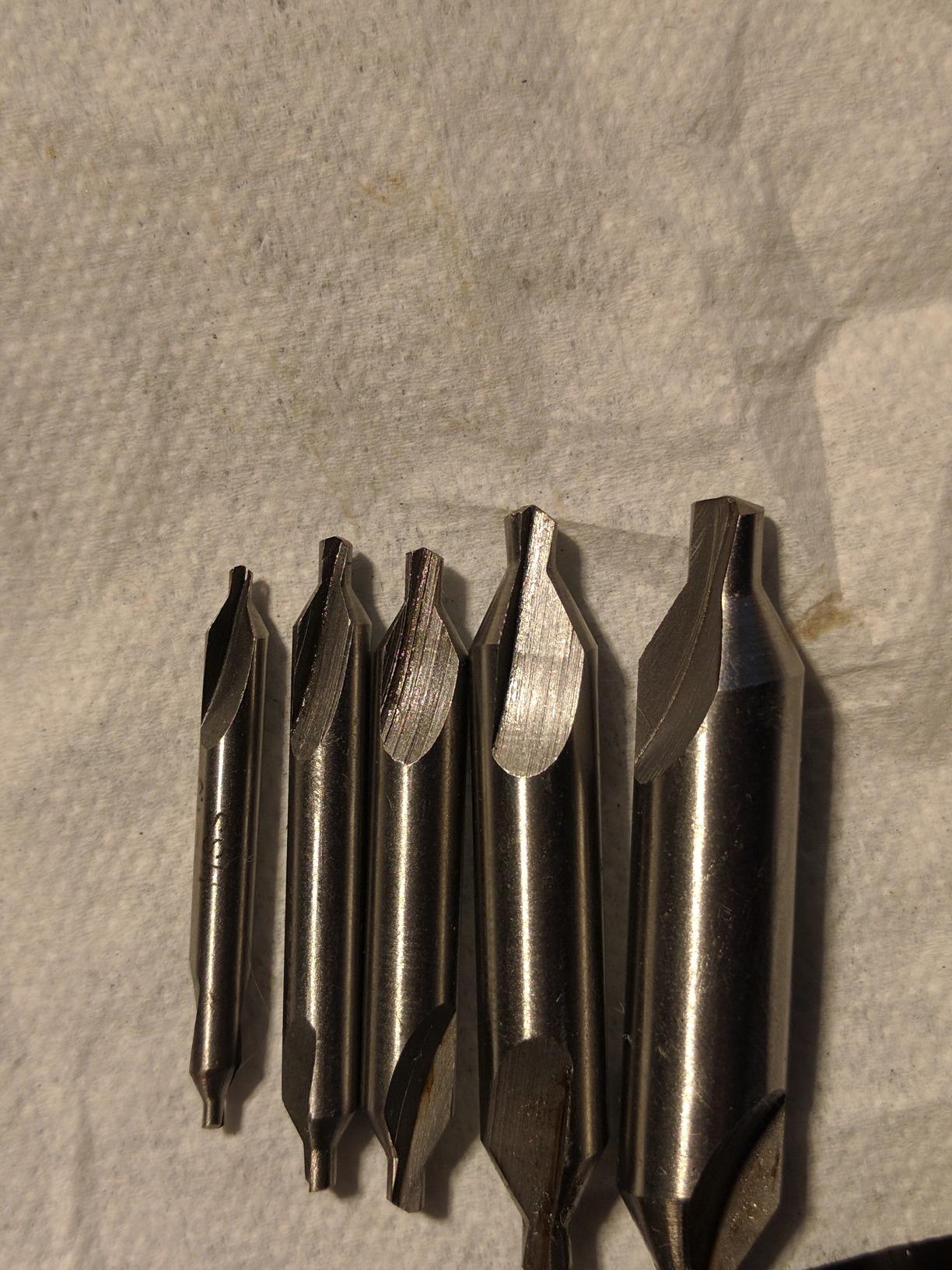 5 Piece Premium HSS 60 Degree Center Drill Combined Drill and Countersink Lathe Tool Set customer photo 1