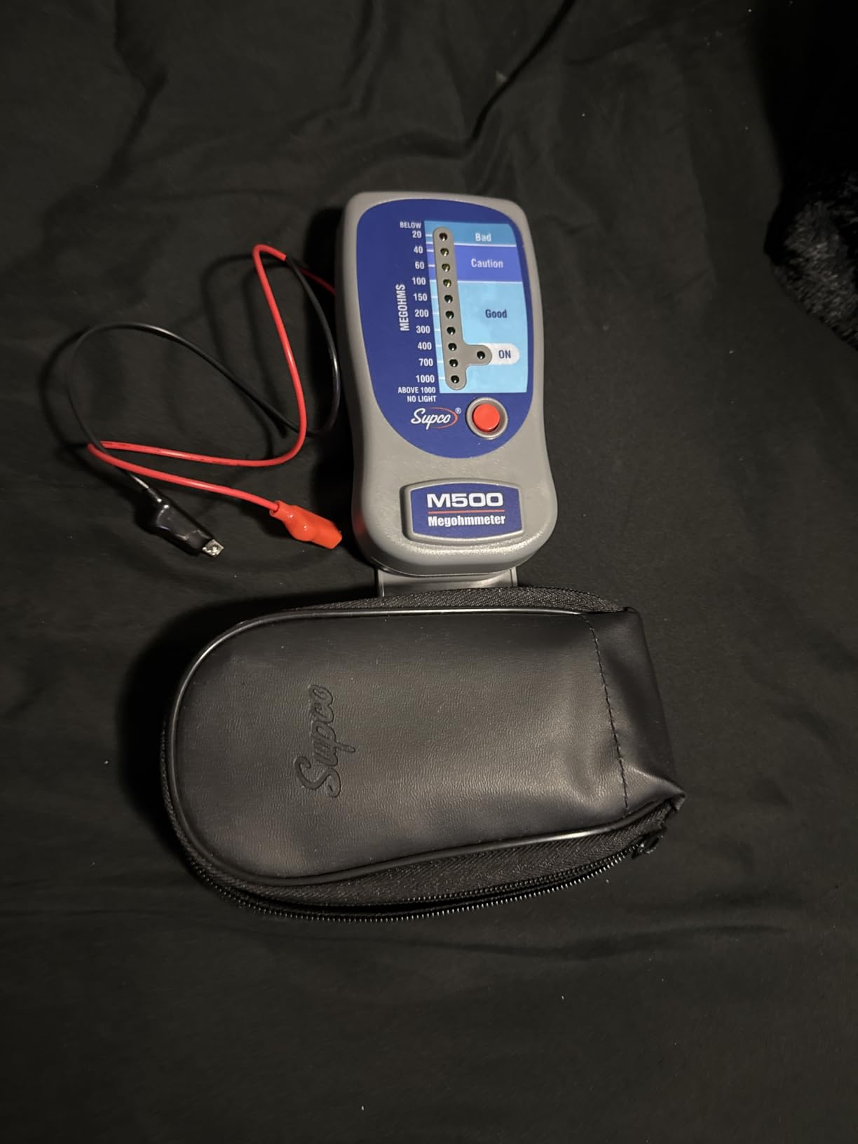 Supco M500 Electronic Megohmmeter, 0 to 1000 Megohms customer photo 2