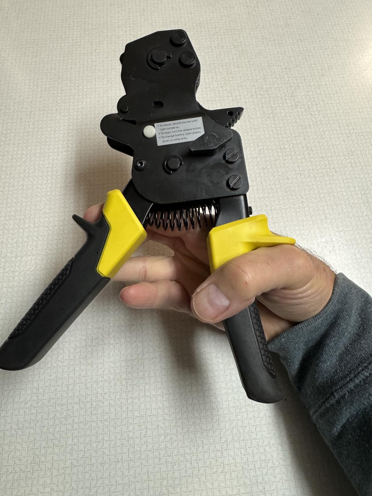 Conbraco Apollo PEX 69PTBJ0010C 3/8-inch - 1-inch One Hand Cinch Clamp Tool,Black customer photo 2