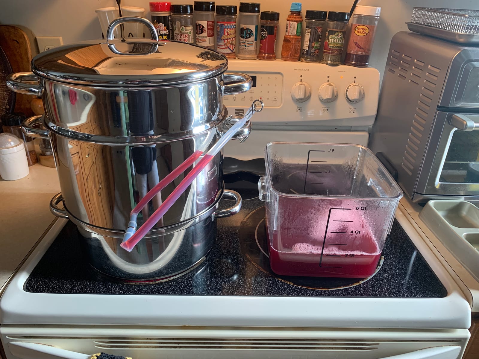 Cook N Home Stainless Steel Steam Juice Extractor, 11-Qt Steam Juicer Pot customer photo 1