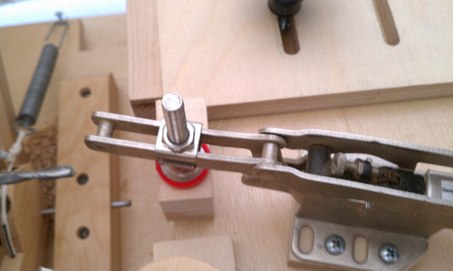 BESSEY STC-HH70 Horizontal Auto-Adjust Toggle Nickel Plated Clamp, Silver customer photo 2