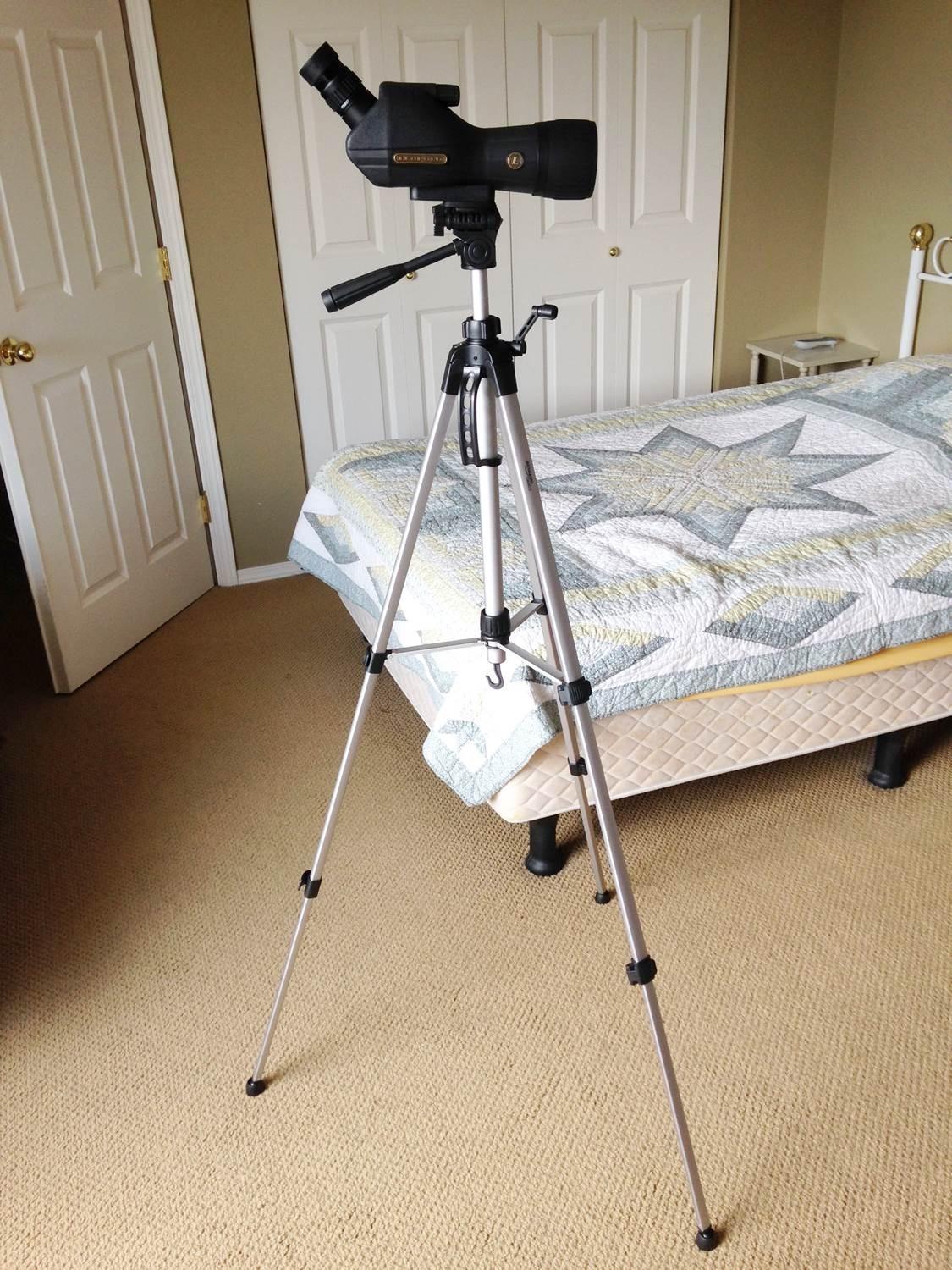 Amazon Basics 60-inch Lightweight DSLR Tripod with Bag, Black customer photo 1