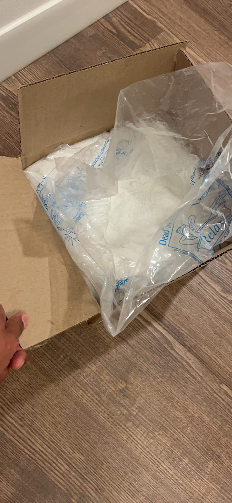 Dead Sea Warehouse - Dead Sea Salts for Soaking - 100% Dead Sea Mineral Bath Salts - Great for Soothing Muscles Aches, Relaxation, Alleviate Skin Issues - Unscented - 5lbs (Pack of 1) customer photo 2