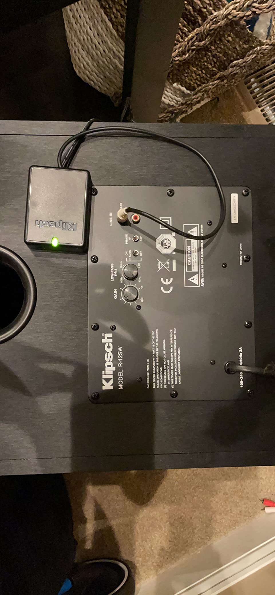 Klipsch WA-2 Wireless Subwoofer Kit with Easy Installation for Powerful Bass customer photo 2