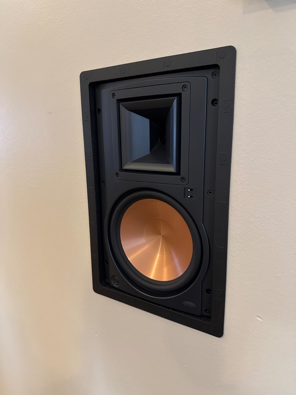 Klipsch R-5800-W II In-Wall Speaker - White (Each) customer photo 1