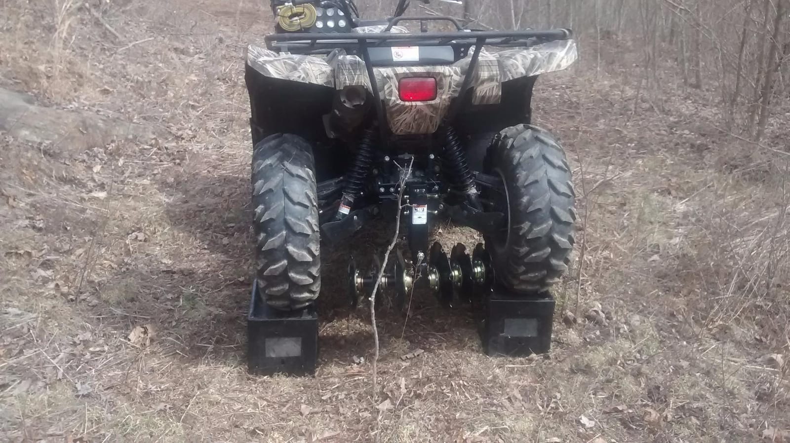 The Groundhog MAX GHMAXNOKIT ATV Disc Plow customer photo 1