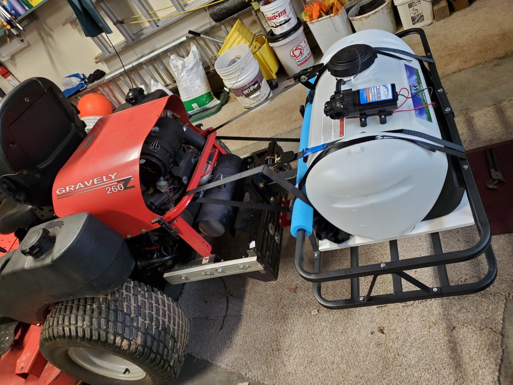 Master Mfg SSD-03-009B-MM 9 Gallon UTV & ATV Spot Sprayer - Everflo 1.0 Gpm for Fertilizer, Weed & Pest customer photo 1