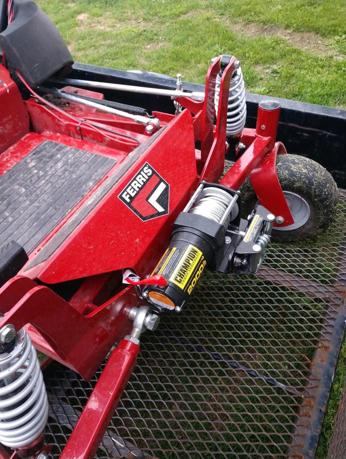 Champion Power Equipment 2000-lb. ATV/UTV Winch Kit customer photo 2