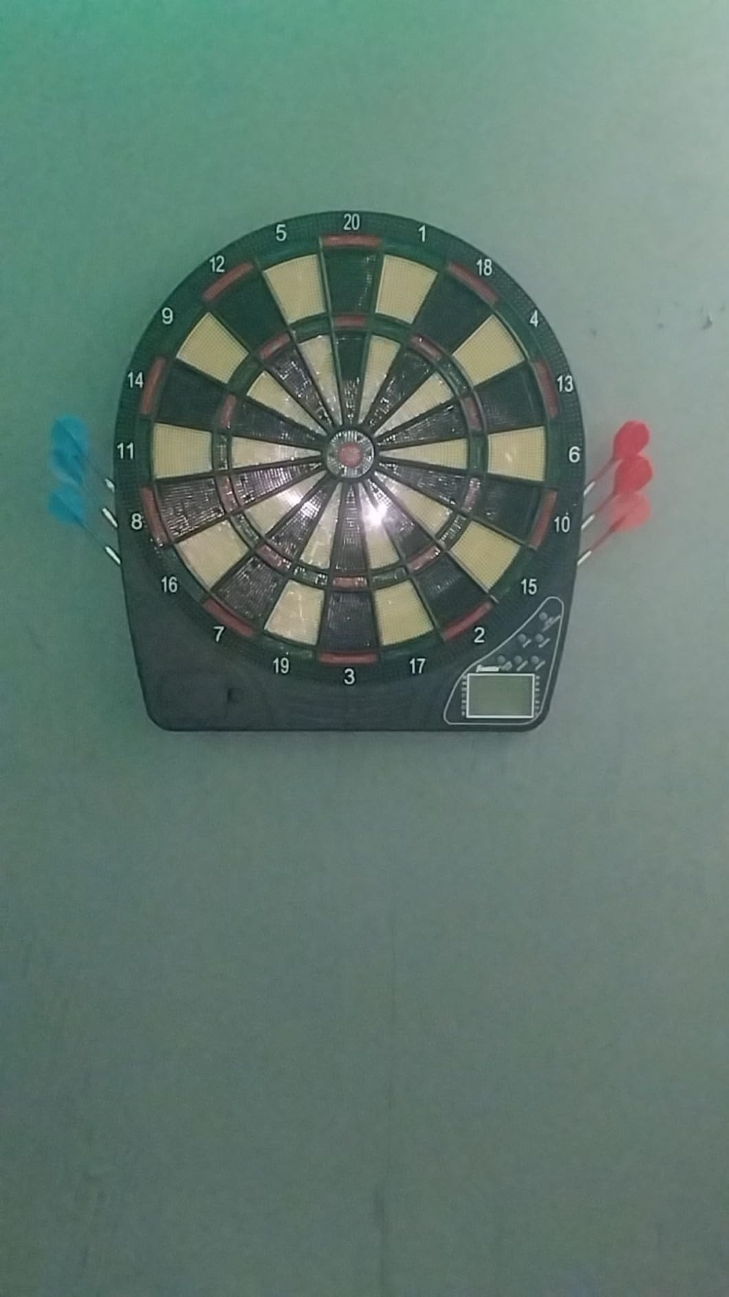 Franklin Sports Electronic Dart Board Sets - Soft Tip Electric Dartboard with Digital Scoreboard - (6) Darts Included customer photo 1