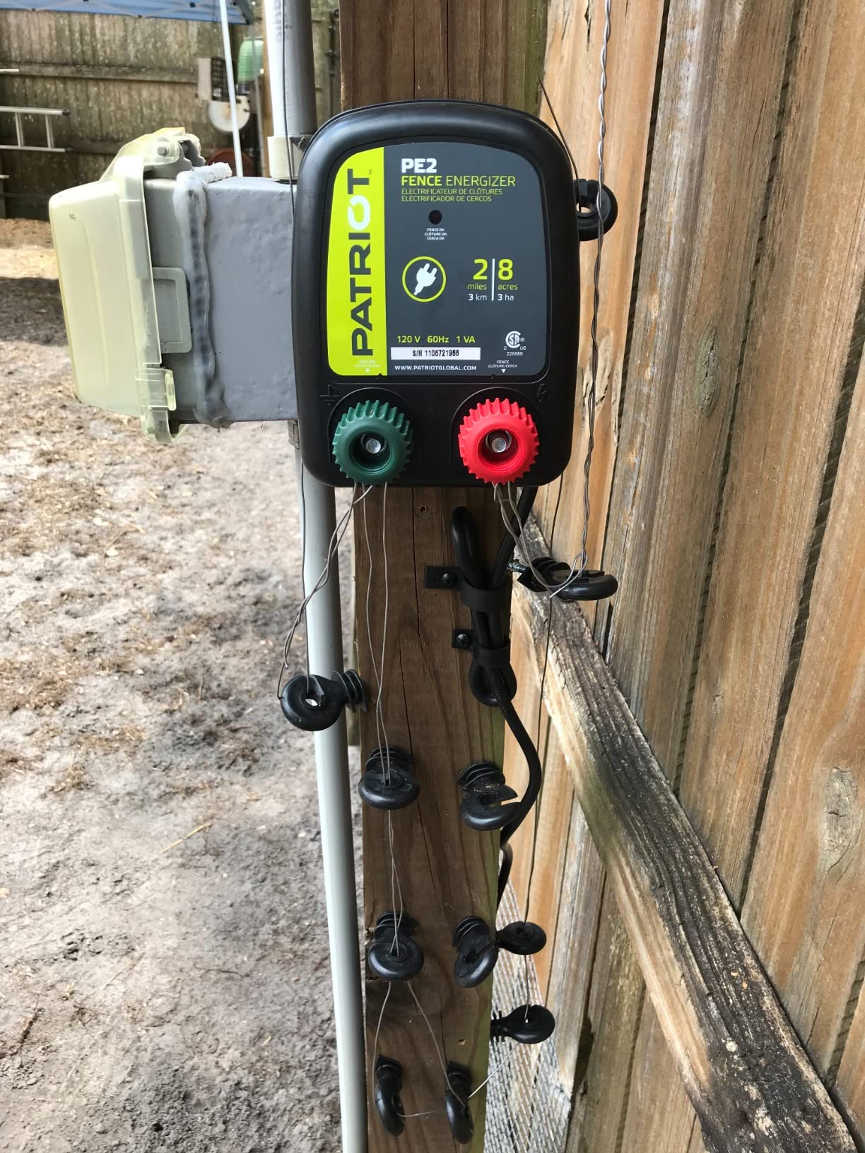 Patriot PE2 Electric Fence Energizer, 0.10 Joule (Original Version) customer photo 2