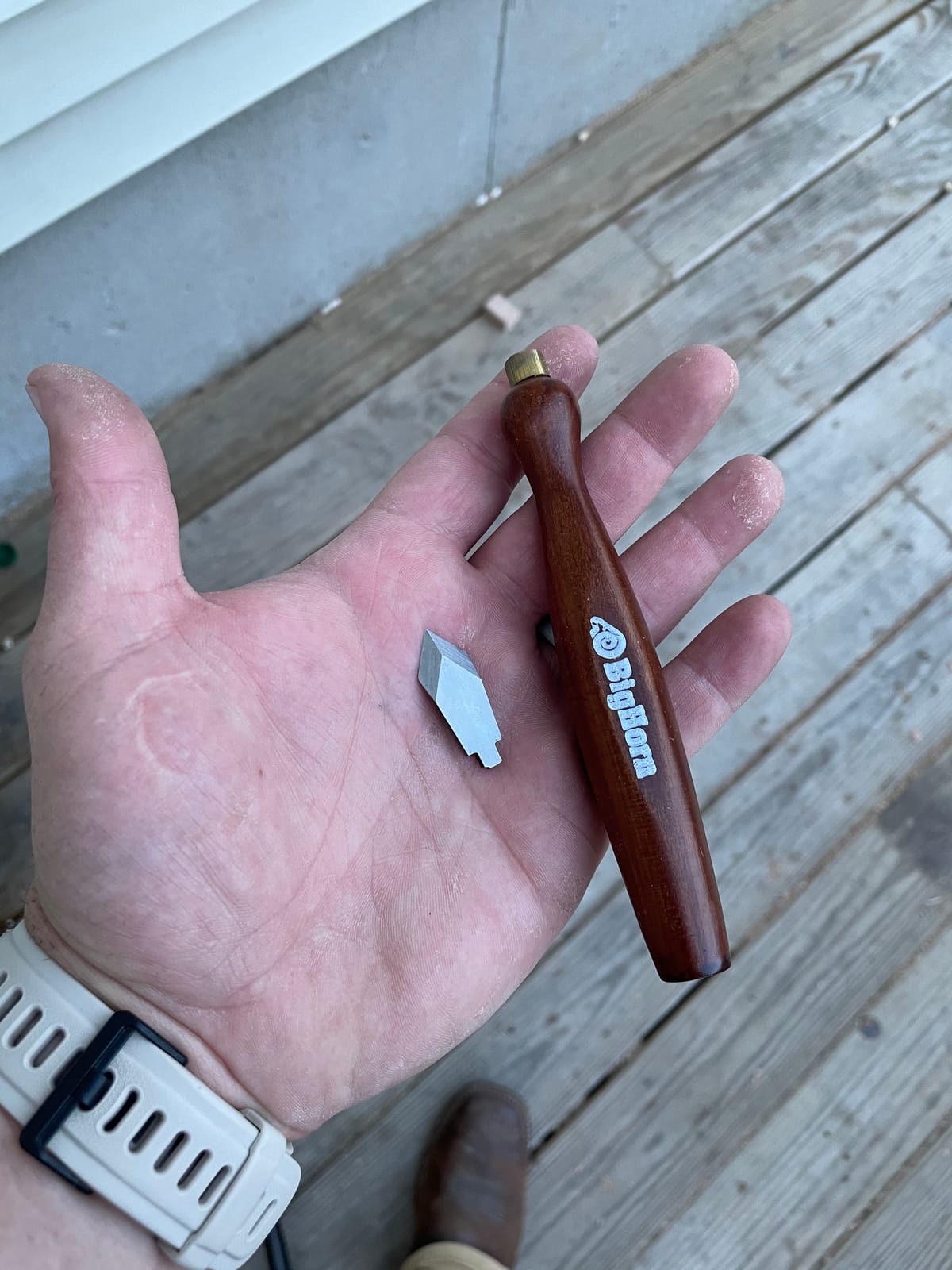 Big Horn 19061 Marking/Striking/Scribing Knife Red, Small customer photo 1