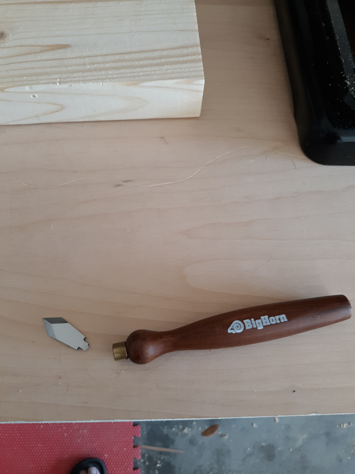 Big Horn 19061 Marking/Striking/Scribing Knife Red, Small customer photo 2