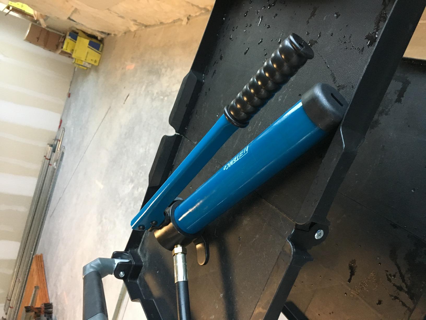 TEMCo Hydraulic Knockout Punch TH0004 - Electrical Conduit Hole Cutter Set KO Tool Kit 5 Year Warranty customer photo 2