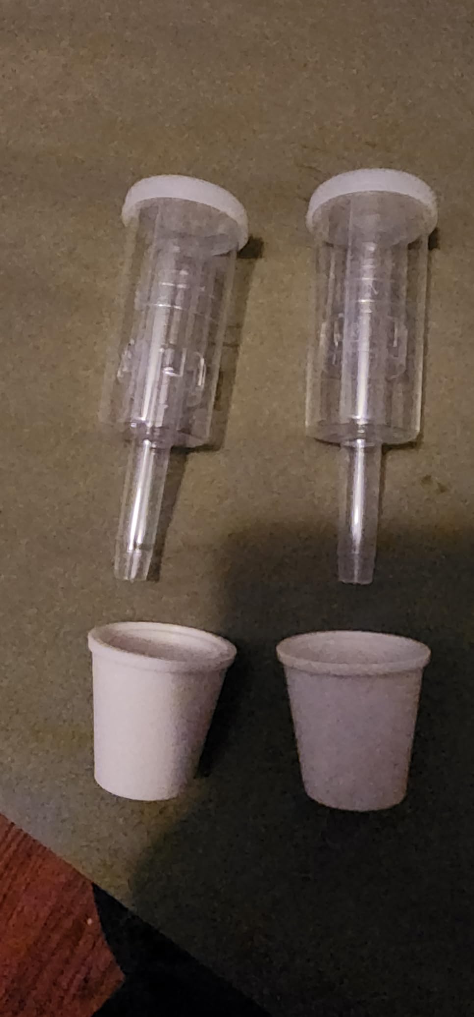 Fastrack 3 Piece Airlock for Fermentation Hydrolocks for Fermenting Wine and Beer with Drilled Rubber Stopper Durable Carboy Bung with transparent Airlock Set used for Fermentation Set of 3 customer photo 2