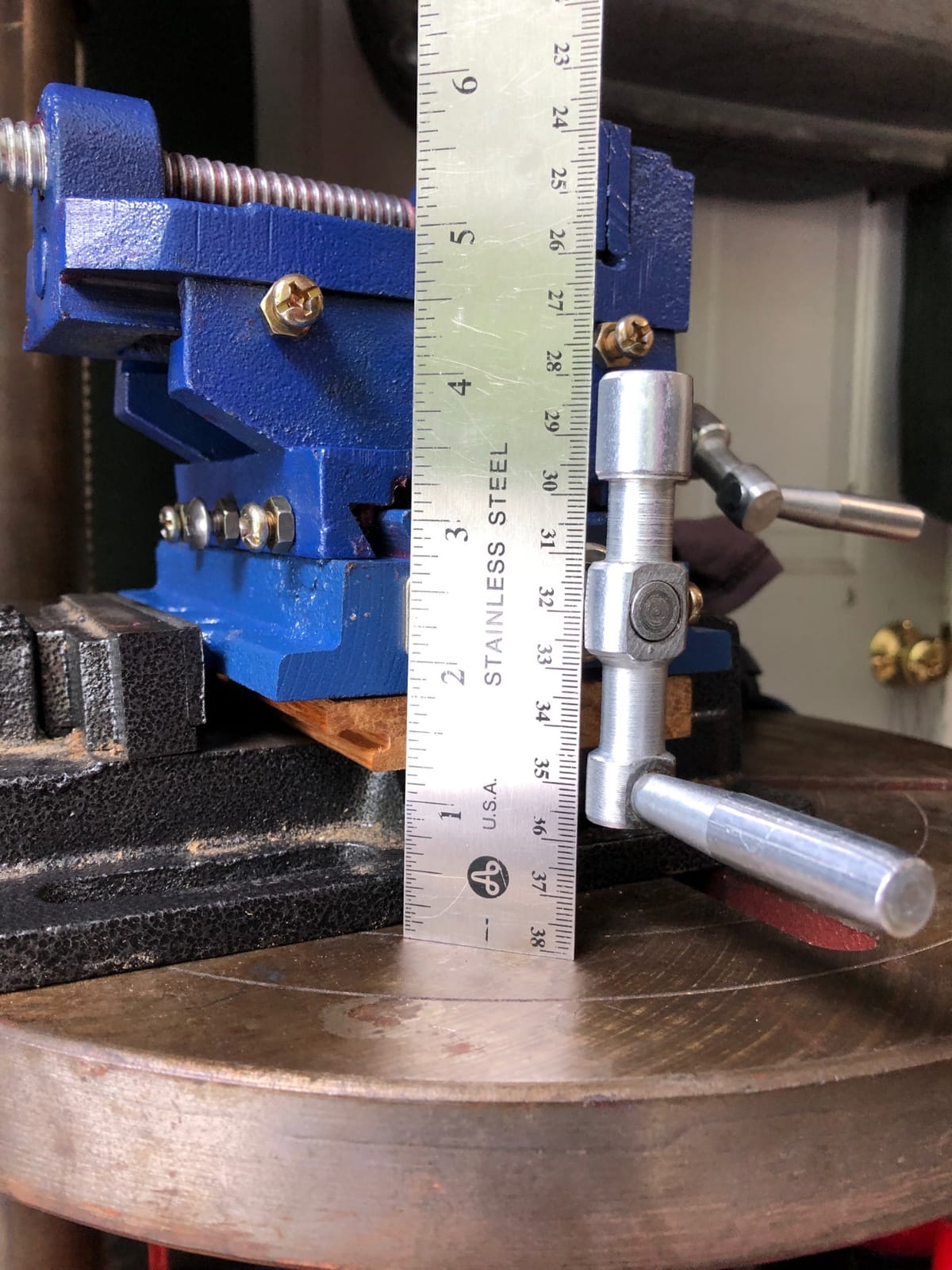 HFS(R) 2 Way 4-Inch Drill Press X-Y Compound Vise Cross Slide Mill customer photo 2