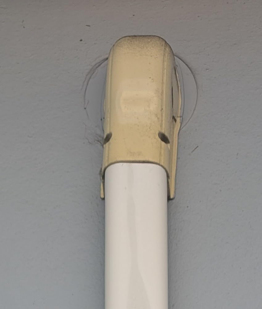Ductless HVAC Mini Split Line Set Cover - for AC Line Cover (White 3x7.5ft) customer photo 1
