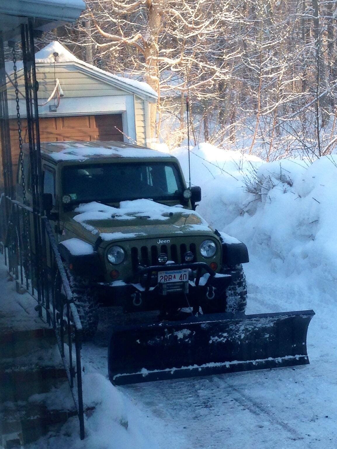 DENALI 72-inch HD Snow Plow Kit by MotoAlliance® - for UTVs & mini-trucks with 2