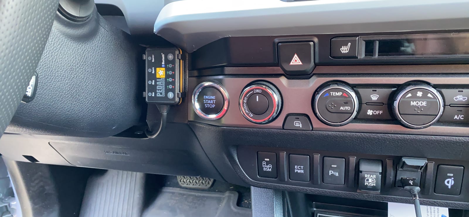 PEDAL COMMANDER for Toyota Tacoma 2005-2023 Throttle Response Controller - Plug-and-Play App Control, 36 Settings 4 Modes, Anti-Theft - Off Road Performance Part - Tacoma Accessories TRD Mods customer photo 2